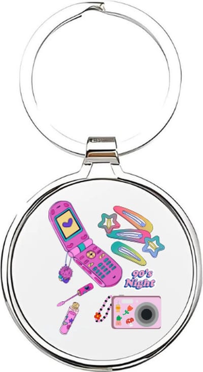 Akyol - girls Sleutelhanger - Meisje - meiden - meid - vrouw - meisjes - vriendin - vriendinnetje - roze - sleutelhanger voor meiden - 4 x 7,5 CM