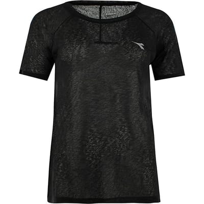 Diadora Active Dames Zwart T-Shirt