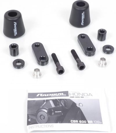 radikal carterbeschermer voor honda cbr600rr motorfiets na 2007 eq215 nieuw