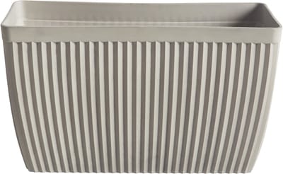 SISAL - Bloempot - Beige - 73 x 32 cm - Steenmengsel