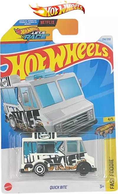 HOT WHEELS QUIK BITE COOKIES FOODTRUCK 214/250 1:64 HW FAST FOODIE 4/5