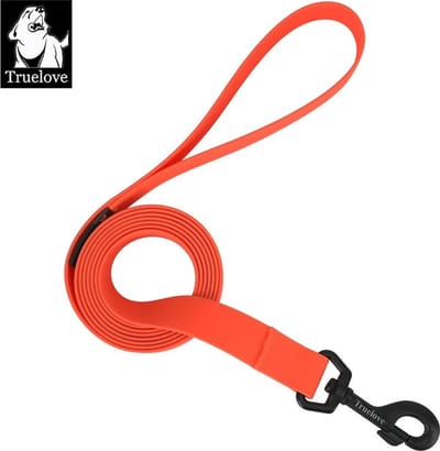 Truelove PVC riem - Hondenriem - Hond - Riem - Pvc - Wandelen - Uitlaten - Oranje