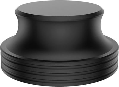 Vinyl Stabilisator - Draaitafel Gewicht - Geluid Verbeteren - Elimineert Trillingen - 404 Gram - Zwart