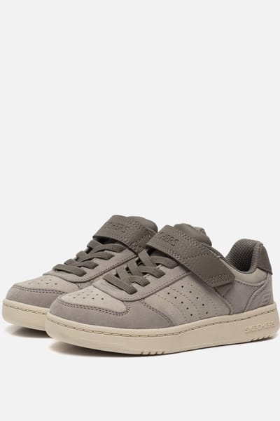 Skechers Quick Street Smooth Avenue Sneakers taupe - Maat 35