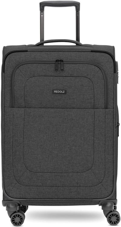REDOLZ trolley Essentials 12 Trolley Black donkergrijs 67cm