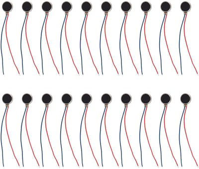 Golden crown - Trillingsmotor voor Mobiele Telefoons - Mini-vibratiemotoren - 20 Stuks - Platte Trilmotor - Geschikt voor Mobiele Cellen - Ideaal voor H...