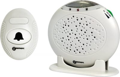GEEMARC AMPLICALL-16 Draadloze LUIDE DEURBEL met FLITSLICHT
