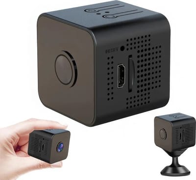 Draadloze magnetische camera – 24 uur live-opname + live-voorbeeldweergave, 2,4 GHz Wi-Fi + 450 mAh batterij