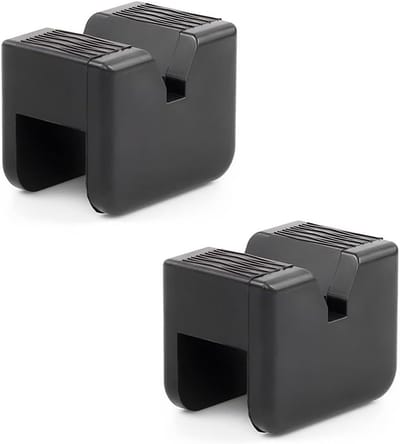 Universele Rubber Pad voor Krik met Groef - Bescherming tegen Krassen, Voor Jacks en Liften, Vierkante Blok en Frame Rail Bescherming (2 Stuks)