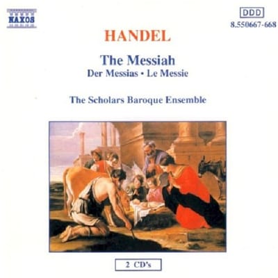 The Scholars Baroque Ensemble - Handel: The Messiah (2 CD)
