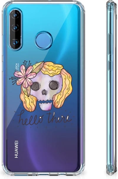 Extreme Case Huawei P30 Lite Boho Skull