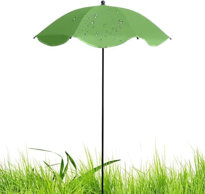 Planten Paraplu - Beschermhoes - Buiten Beschermen - Dubbellaags Design - 103x60 cm - Zwart