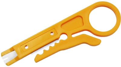 Kabelstripper - Striptang - Multifunctionele stripper - Draadstripper - Kniptang - Kabeltang - Wire stripper - Elektrisch gereedschap - Netwerk of LSA kabels strippen - Jonyx