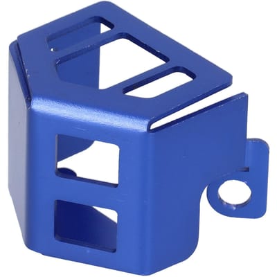 Beschermkap voor het remvloeistofreservoir van de achterrem van een motorfiets, CNC-gefreesde aluminiumlegering, geschikt voor G310R 2017-2019, blauw.