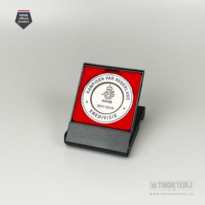 Miniatuur Kampioensschaal Eredivisie 17-18 - PSV - Eindhoven - Voetbal - Officieel KNVB product - PSV artikelen - Cadeau voetbal - Psv kampioen