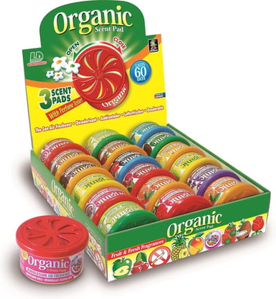 L&D Organic Can MIX | 18 stuks | Luchtverfrisser - Autogeur - Auto luchtje - Auto Geurverfrisser - Autoparfum - Geurverfrisser - Auto accessoires - Auto Verfrisser - Auto luchtverfrisser - Verfrisser - Parfum