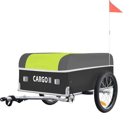 Inklapbare Fietsaanhanger met 130 Liter Volume - Fietskar en Transportaanhanger