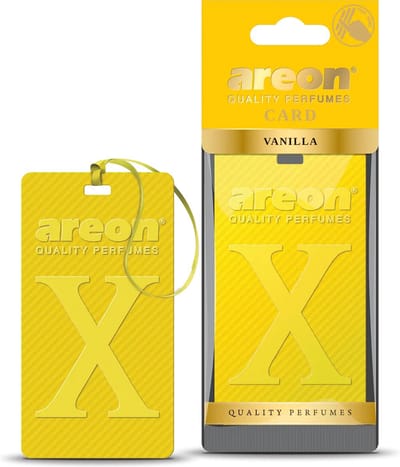 Areon Vanilla Silicone Air Freshener – Non-Paper – Long Lasting Car Fragrance