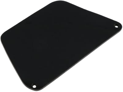 Backplate voor basgitaar en gitaar - Fazley 10686 - Zwart