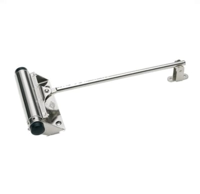 Mauer Deursluiter - Solide uitvoering - Sluitkracht instelbaar - Staal vernikkeld - max 25 kg deurgewicht - Type 15-1