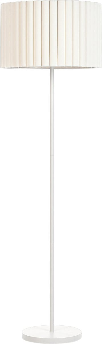 LOURENS - Vloerlamp - Off-white - Polyester