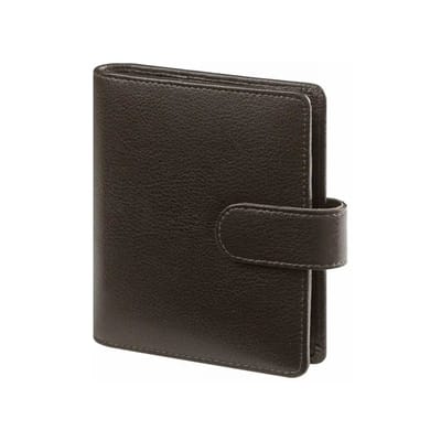 1311 KB hervulbare Pocket Agendaplanner Keta Donker bruin 1 week per 2 paginas 2026-2027-2028