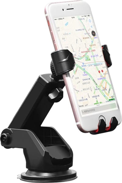 Hoco CA26 Universele Telefoonhouder Auto Dashboard met Zuignap Zwart
