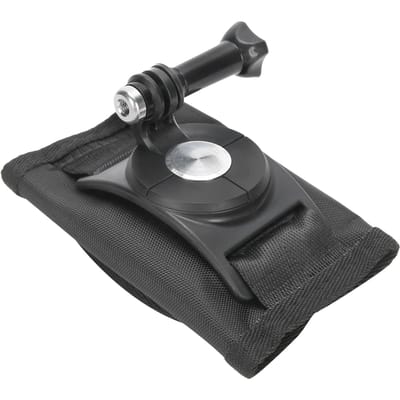 Universele 360 Graden Draaibare Bewegingscamera's Rugzakclip Uitbreidingsbeugel Montageadapter black