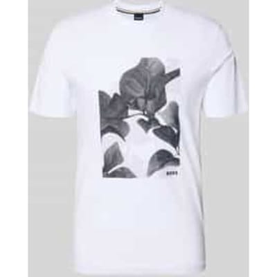 regular fit T-shirt van puur katoen model 'C-THOMPSON 239'