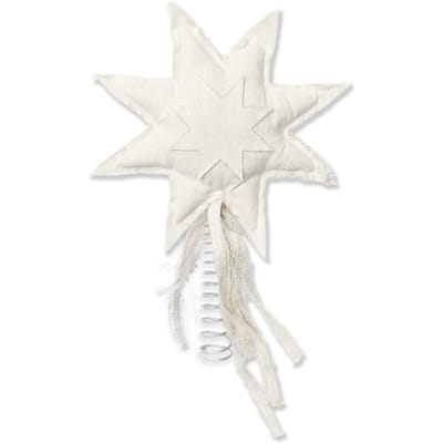 Ferm Living - Vela Sterren Kerstboom Top - beige