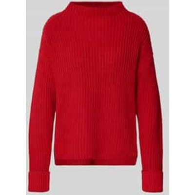 Regular fit gebreide pullover van katoenmix, model 'SELMA'