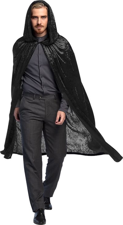 Boland - Cape Dawn zwart - Volwassenen - Vampier - Halloween en Horror