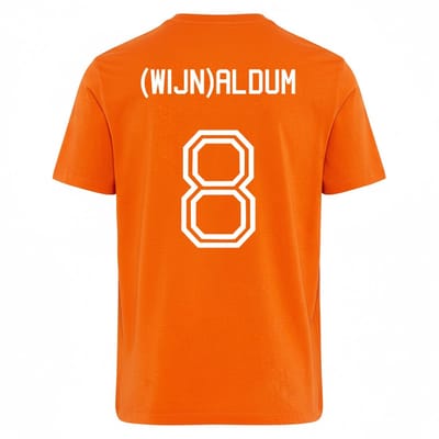 Oranje WK-EK T-shirt (Wijn)aldum XS