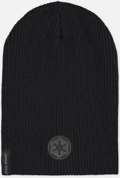 Star Wars - Reversible - Rebel Alliance/Galactic Empire Symbol Beanie Muts - Zwart/Grijs
