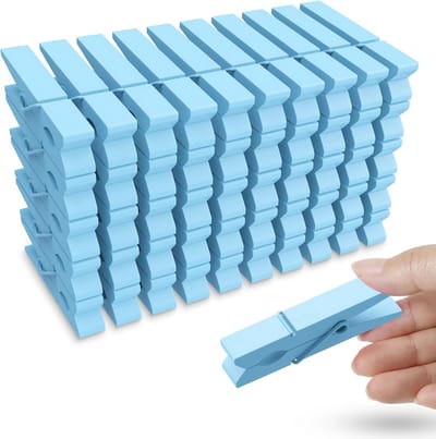 50 Stuks Gekleurde Houten Wasknijpers voor Decoratie en Foto's