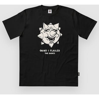 The Dudes I Flailed Classic Standard T-Shirt zwart
