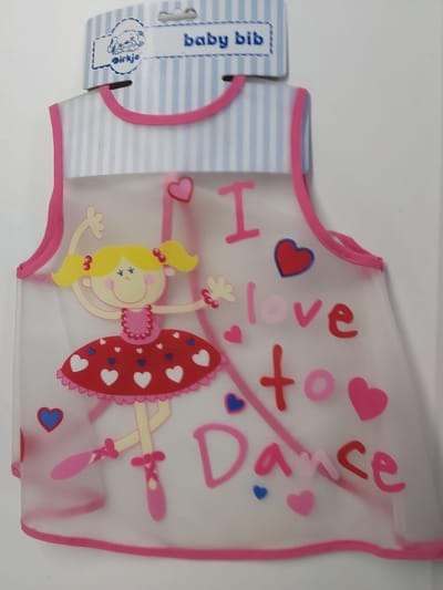 Dirkje - Slab - Schilderschortje - Bavet -  Rose - I love to dance