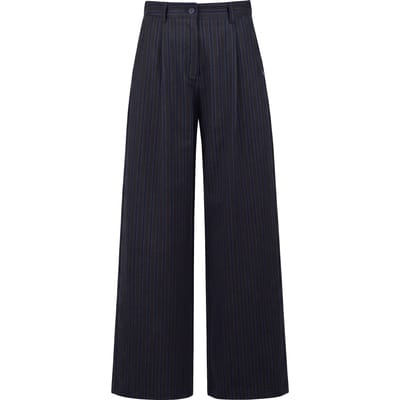 Ottod'ame - Broek - 480331 - Blauw/ Bruin