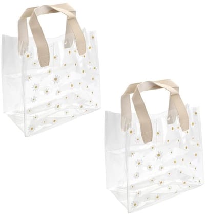Allecto - Transparante cadeauzakjes - Doorzichtige tas met handgrepen