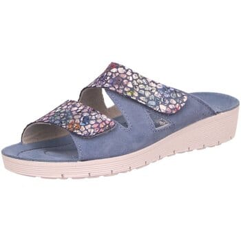 Rohde 1403 - Volwassenen Dames slippers - Kleur: Blauw - Maat: 38