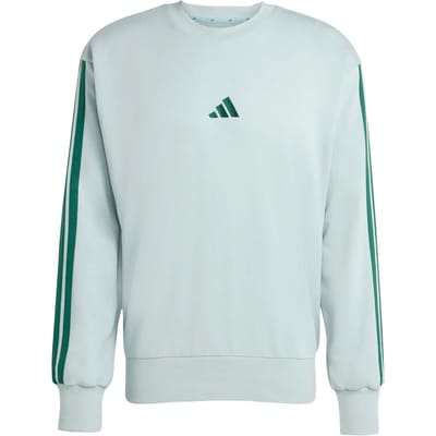 Adidas Essentials 3 Stripes French Terry Sweatshirt Grijs S Man