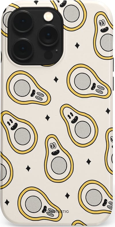 Casetastic Hoesje Geschikt voor Apple iPhone 14 Pro Max Magsafe - Stijlvolle Beschermende Duo-layer Case - Vegycado