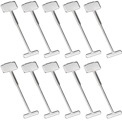 200 stuks Vervangbare Stalen Naalden voor Tegel Nivellering – 0,9mm Dikte, 32mm Lengte, Perfect voor Vloeren en Muren