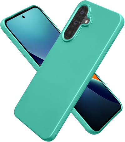 kwmobile telefoonhoesje geschikt voor Samsung Galaxy A27 5G - Hoesje voor smartphone - Back cover in metallic donkergroen