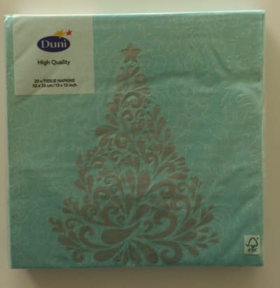 Servetten Silver Tree Mint
