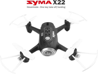 Syma X22 Mini Quadcopter / Drone - Hovermode (altitude hold) - One key take off / landing mode - Black Edition