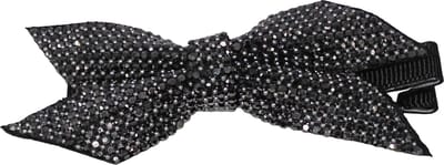 Duckklem met strik-vorm en strass