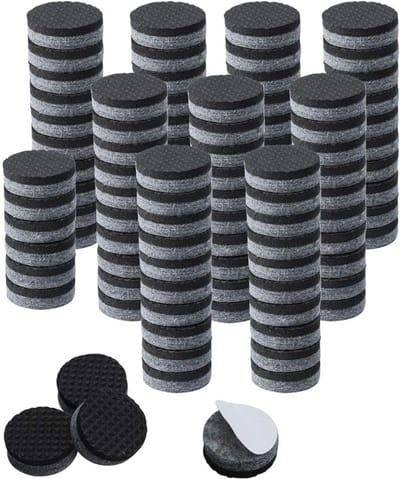 Meubelvilt Pads - Vloerbeschermers - Voorkom Krassen - Zelfklevend Dik Vilt - 22 x 8 mm - Meerdere Kleuren