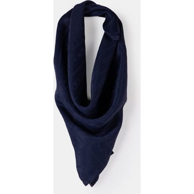 GUESS Marciano By Lulu 45x45 Jacq Scarf Navy Monogram Taglia: OS | Sciarpe Outlet | Donna | Blu