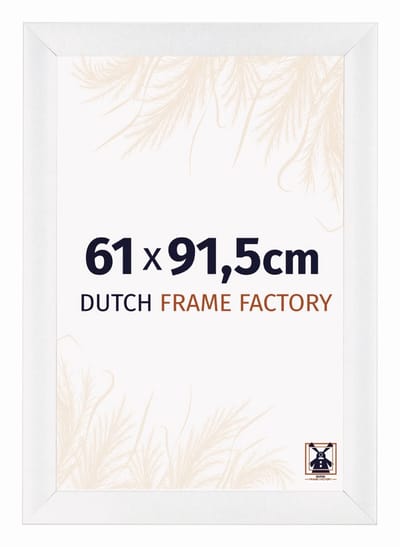 Fotolijst 61x91,5 cm - MDF - Wit Hoogglans - Praag